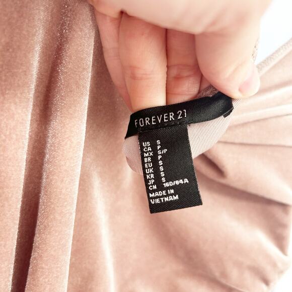 Forever 21 Y2K Balletcore Going Out Party Coquette Velvet Lace Halter Bodysuit S - Picture 4 of 6